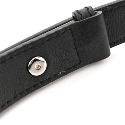 Salvatore Ferragamo SALVATORE FERRAGAMO Calfskin Double Gancio Crossbody Bag Black 10 of 10