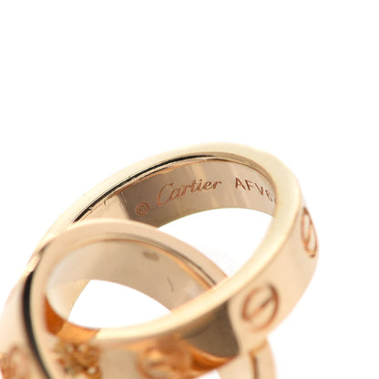 Cartier 18K Yellow Gold Interlocking LOVE Necklace 6 of 7