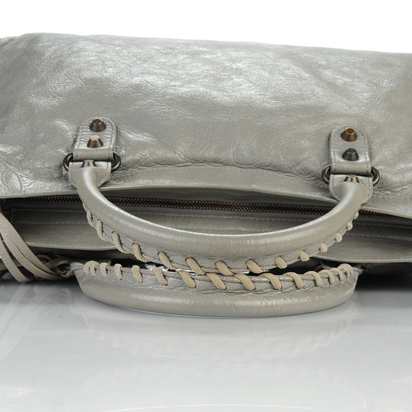 Balenciaga Agneau Classic Hardware City Gris Pyrite 13 of 16