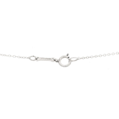 Tiffany Sterling Silver Elsa Peretti 8mm Bean Pendant Necklace 4 of 4