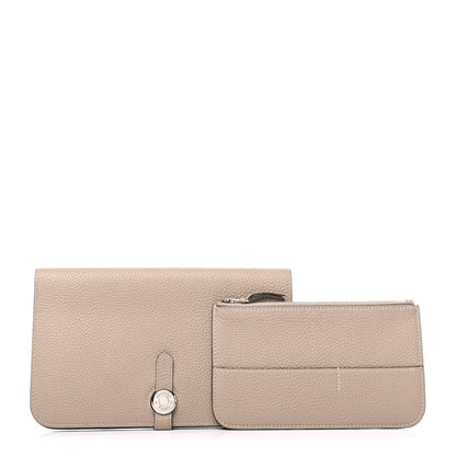 Hermes Togo Dogon Duo Wallet Gris Tourterelle 8 of 8
