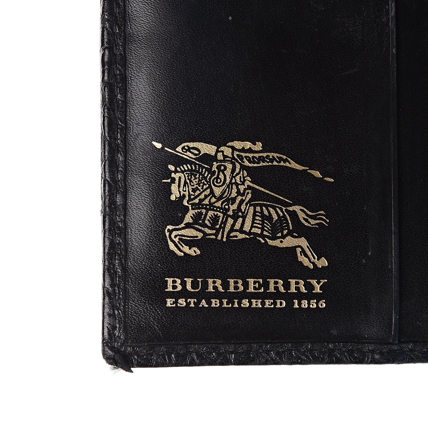 Horseferry Check Compact Wallet Black