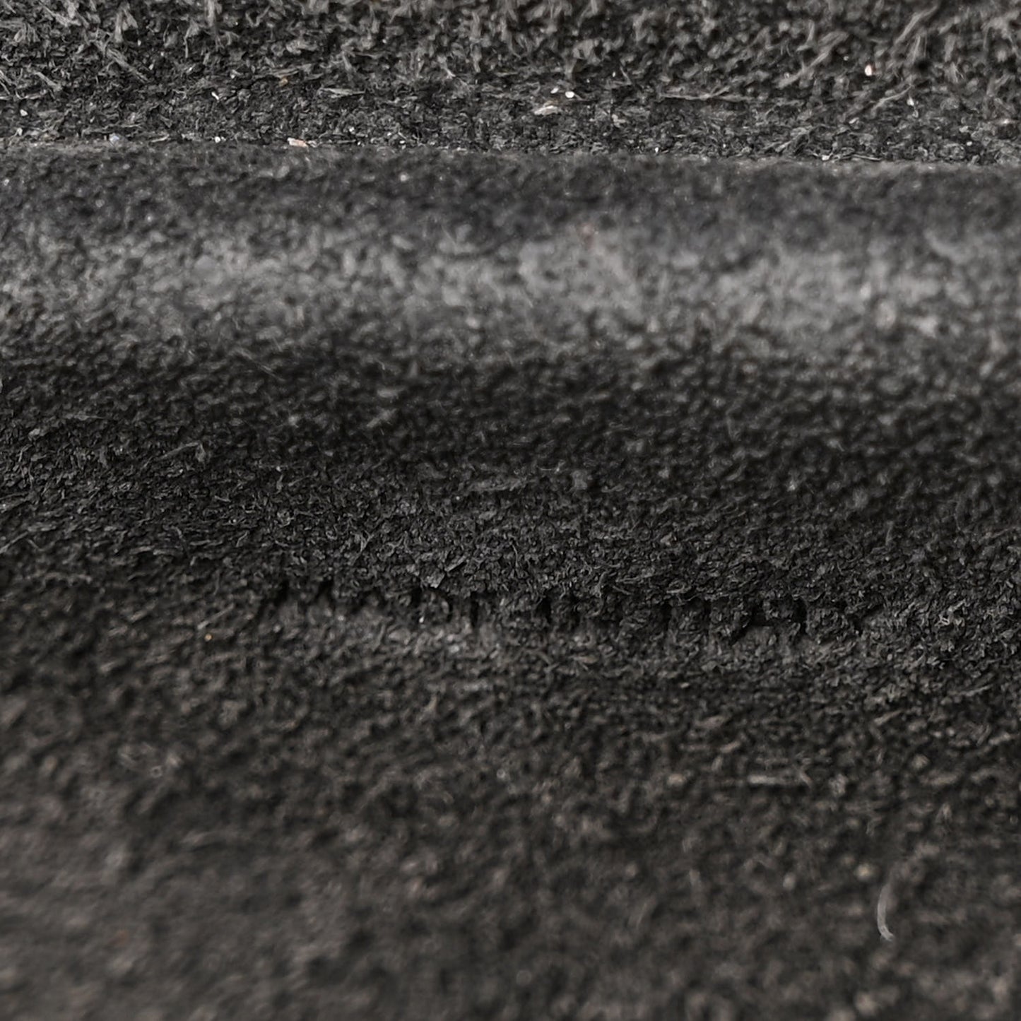 Grained Calfskin Micro Belt Bag Grey