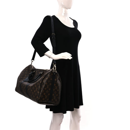 Louis Vuitton Monogram Macassar Keepall Bandouliere 45 2 of 13