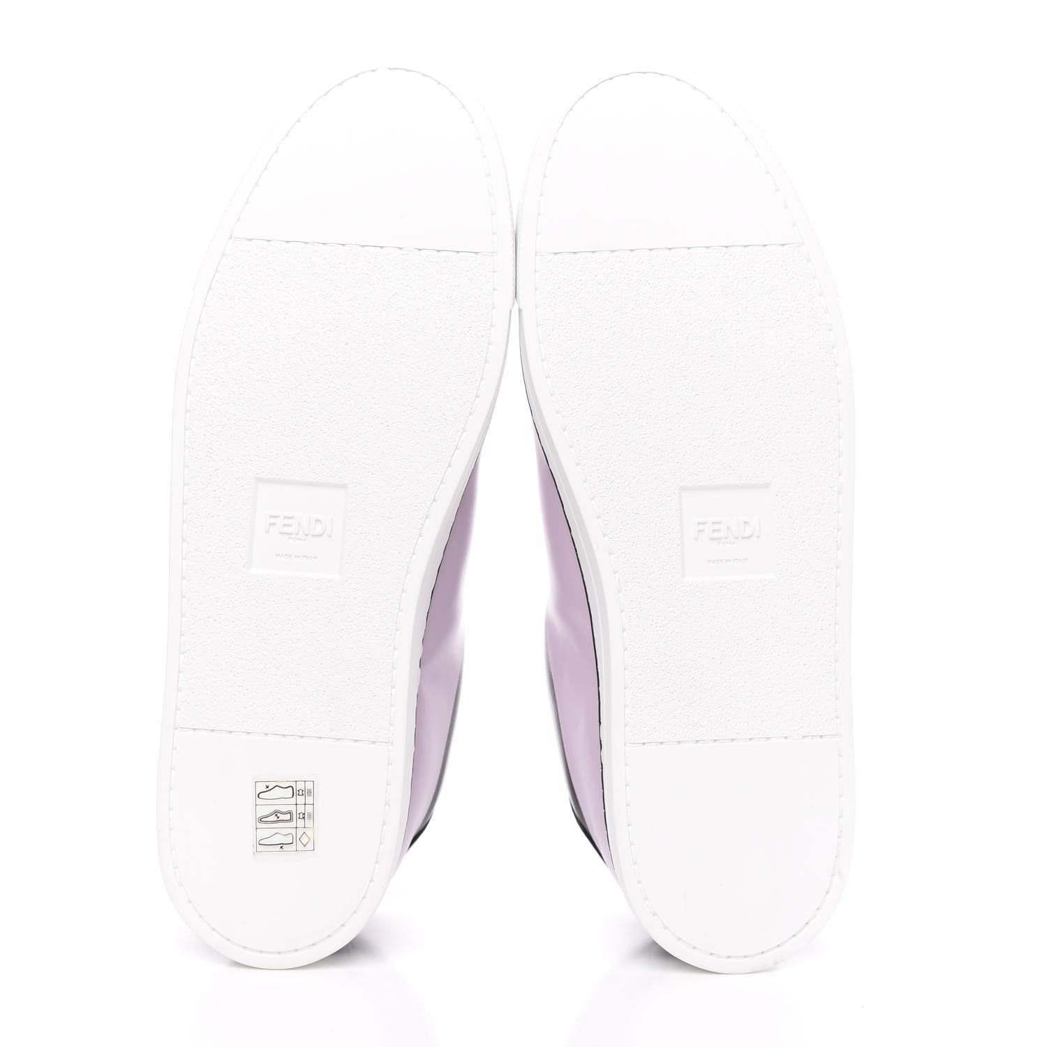 Fendi X JOSHUA VIDES Nappa Rockoclick Slip On Sneakers 39.5 Pink Xiloph White Black 5 of 9