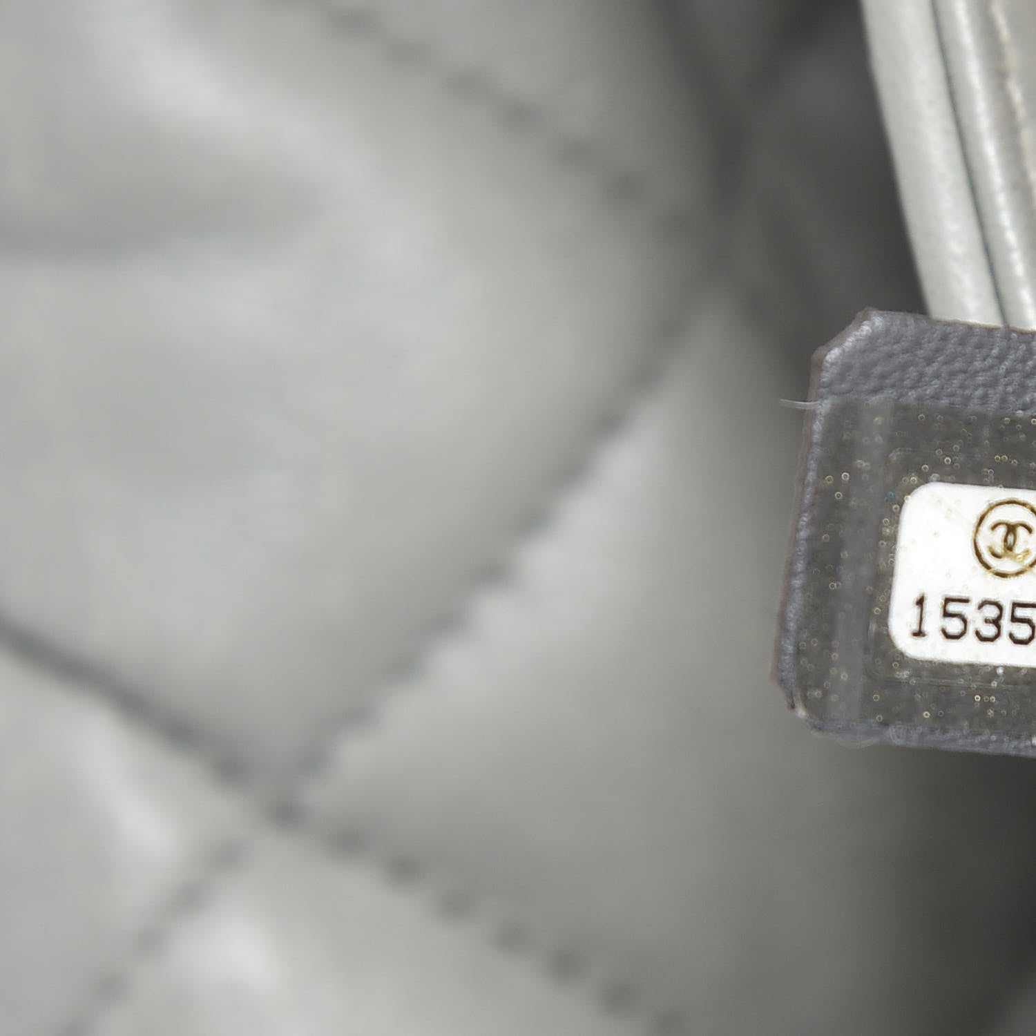 Chanel Lambskin Quilted 3 Large Flap Grey 7 of 16