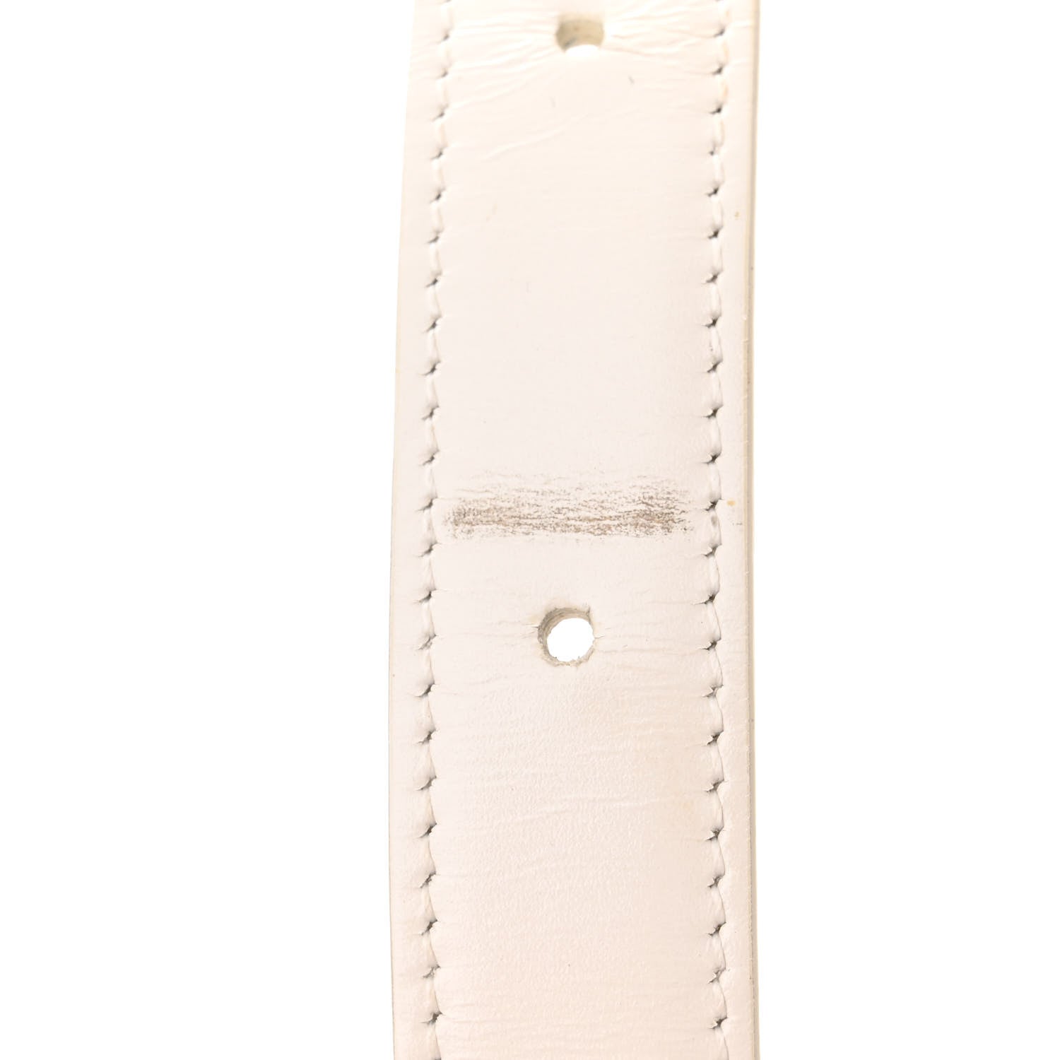 Celine Shiny Calfskin Medium Triomphe White 16 of 18
