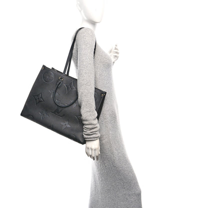 Louis Vuitton Empreinte Monogram Giant Onthego GM Black 2 of 9