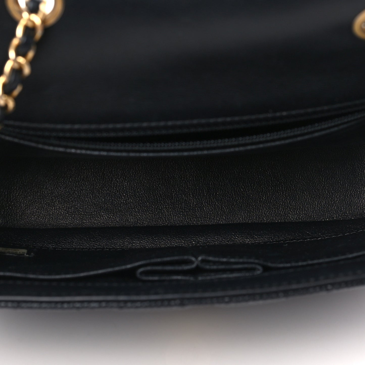 Caviar Quilted Small CC Filigree Flap Black