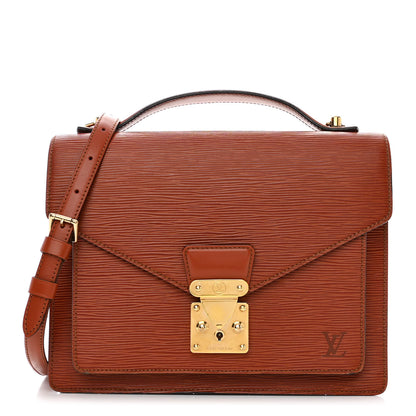Louis Vuitton Epi Monceau Kenyan Fawn 1 of 19
