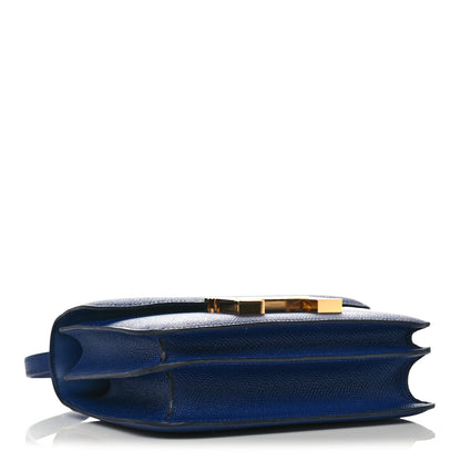 Hermes Epsom Constance 18 Bleu Saphir 3 of 9