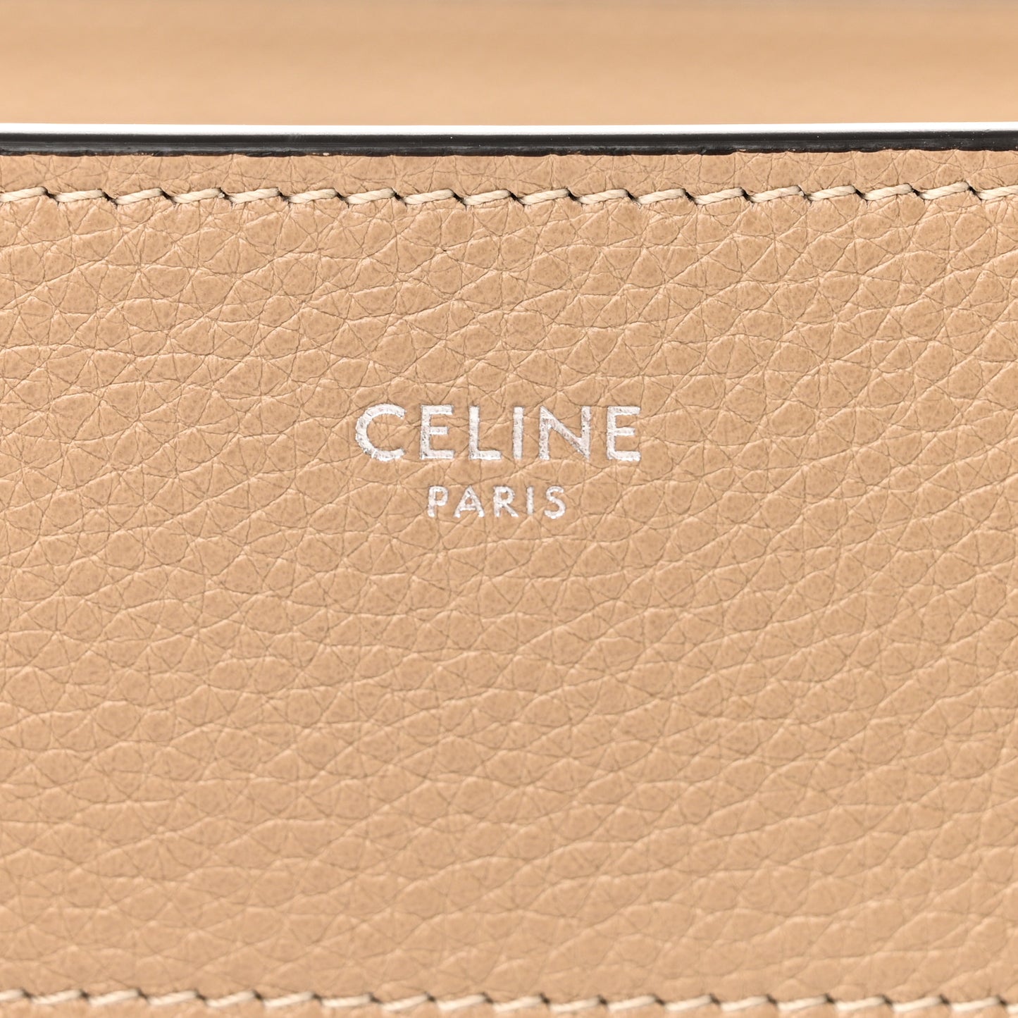 Drummed Calfskin Mini Luggage Dune