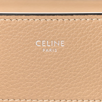 Celine Drummed Calfskin Mini Luggage Dune 6 of 11