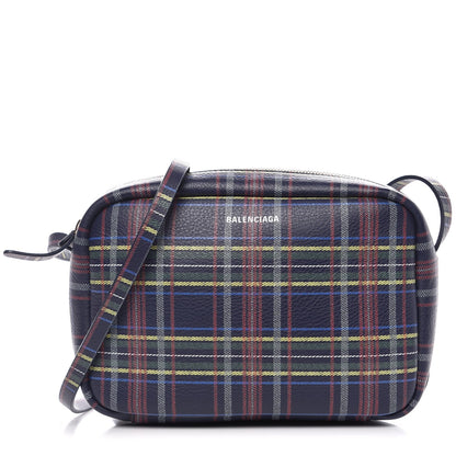 Balenciaga Calfskin Plaid Everyday S Camera Bag Multicolor 1 of 8