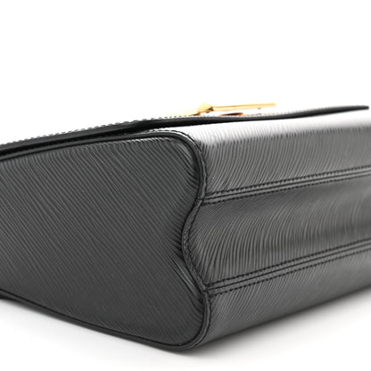 Louis Vuitton Epi Twist Shoulder Bag MM Black 8 of 10