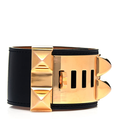 Hermes Box Collier de Chien CDC Bracelet T2 Black 4 of 6