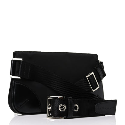 Prada Tessuto Nylon Belt Bag Black 2 of 7