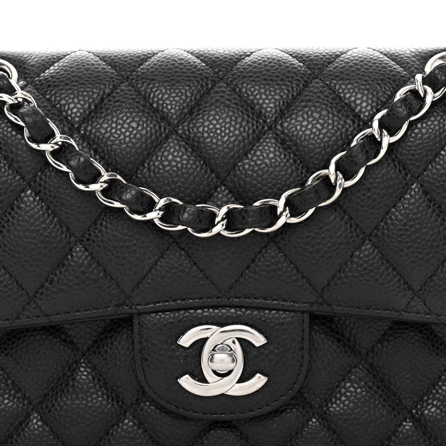 Chanel Caviar Quilted Small Double Flap Black 5 of 10