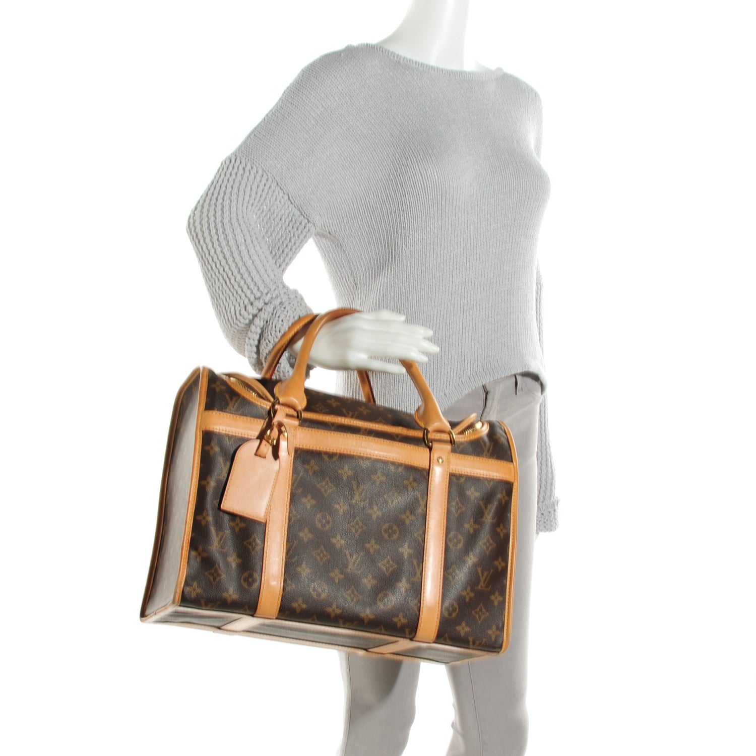 Louis Vuitton Monogram Sac Chien 40 Pet Carrier 2 of 14