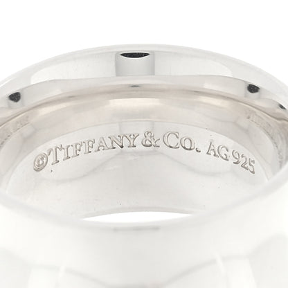 Tiffany Sterling Silver Wide 1837 Ring 54 7 4 of 4