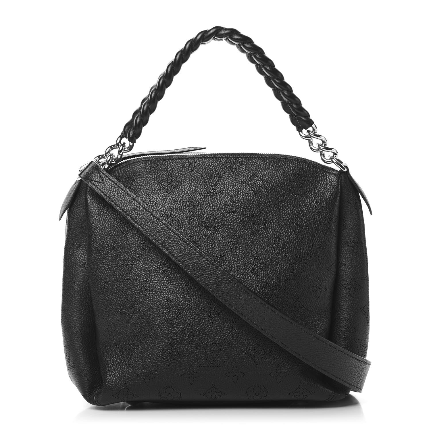 Louis Vuitton Mahina Babylone Chain BB Black 1 of 9