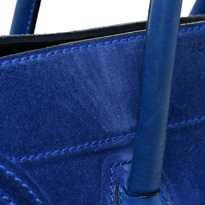 Celine Suede Medium Phantom Luggage Colbalt Blue 27 of 34