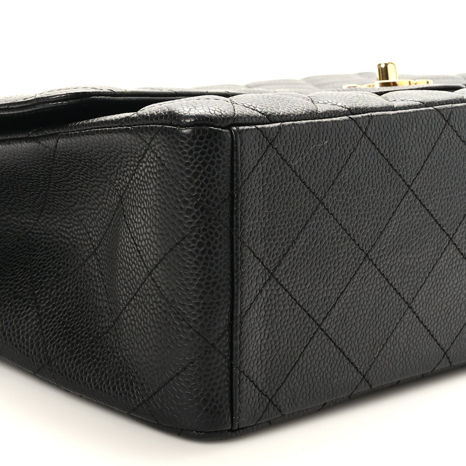 Chanel Caviar Quilted Maxi Single Flap Black 8 of 9