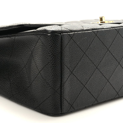 Chanel Caviar Quilted Maxi Single Flap Black 8 of 9