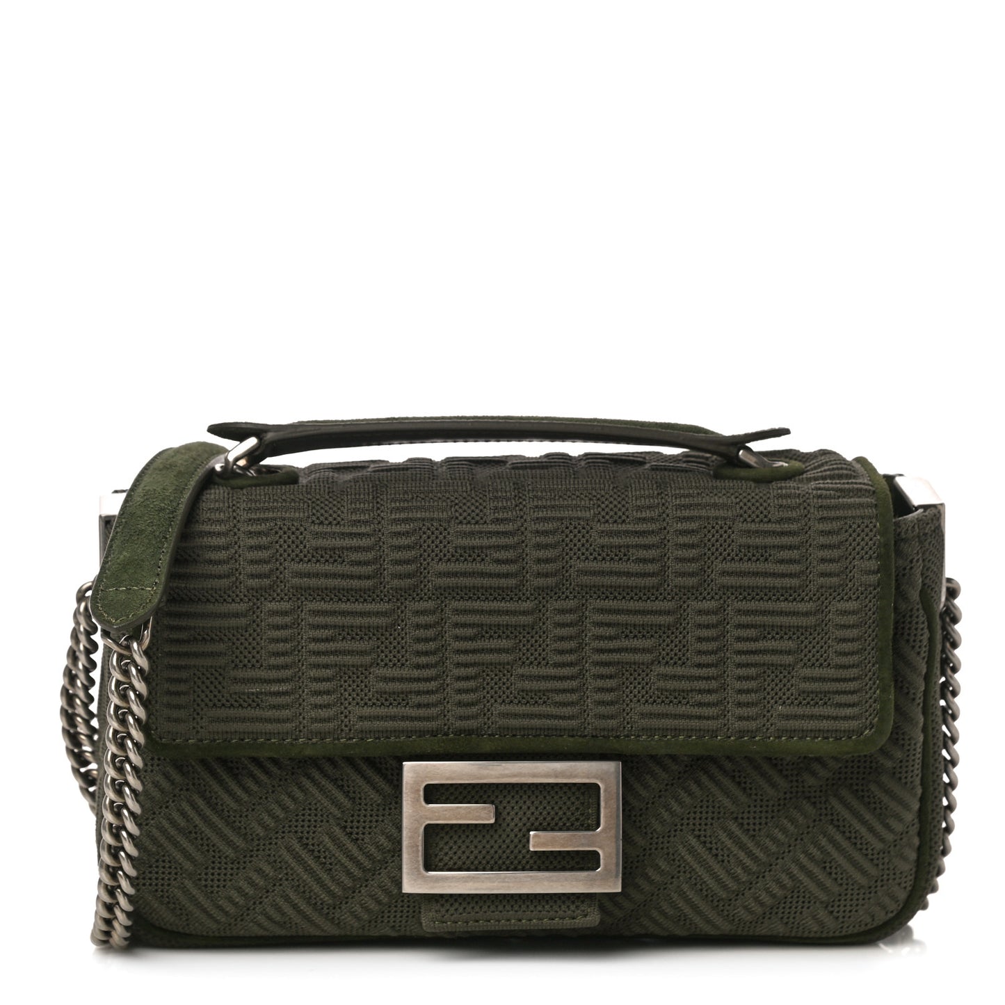 Technical Fabric FF Midi Chain Baguette Oliva