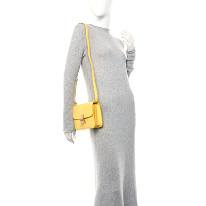 Celine Box Calfskin Teen Classic Box Flap Bag Yellow 2 of 11