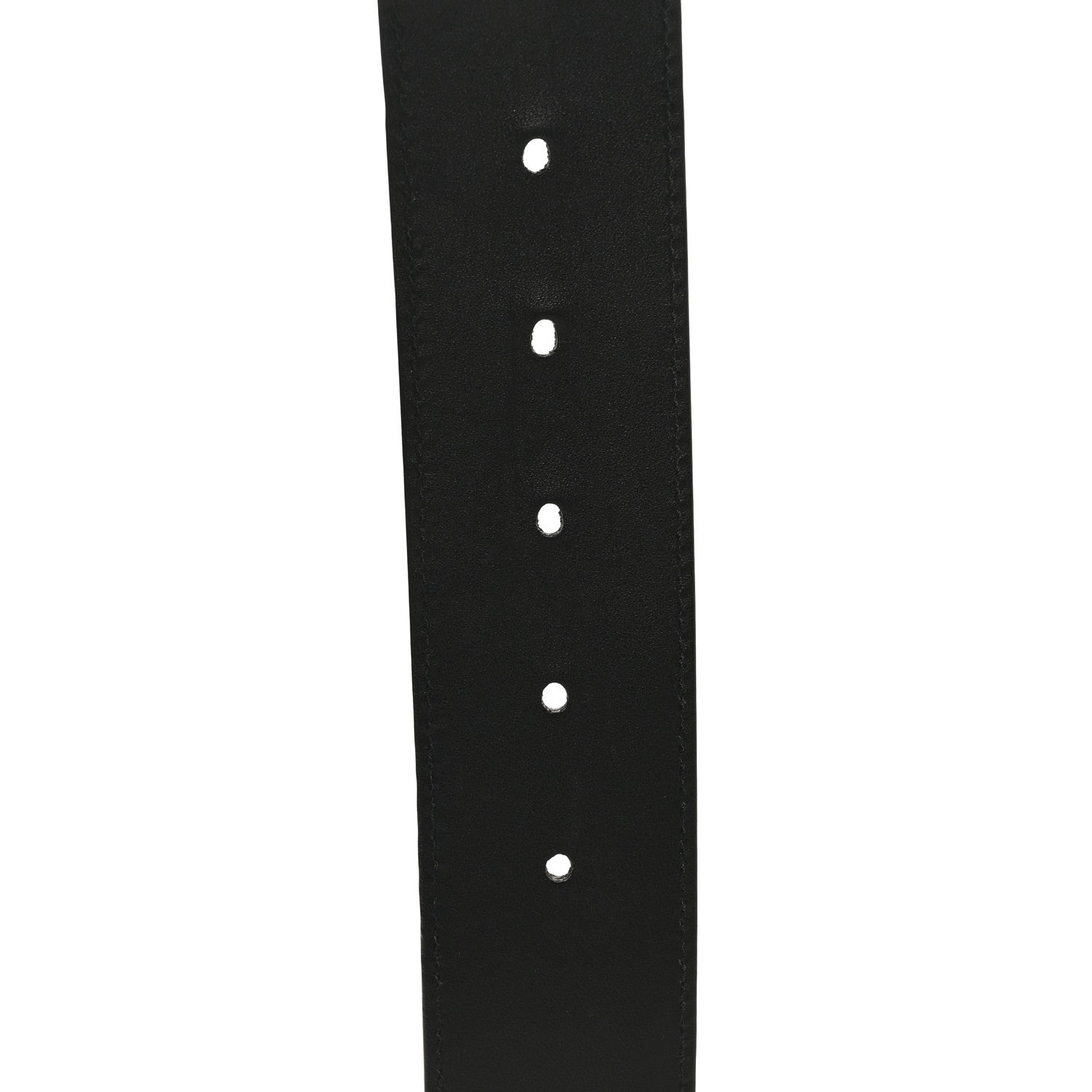 Gucci Moon Calfskin Pearl Double G 40mm Belt 90 36 Black Cream 9 of 12