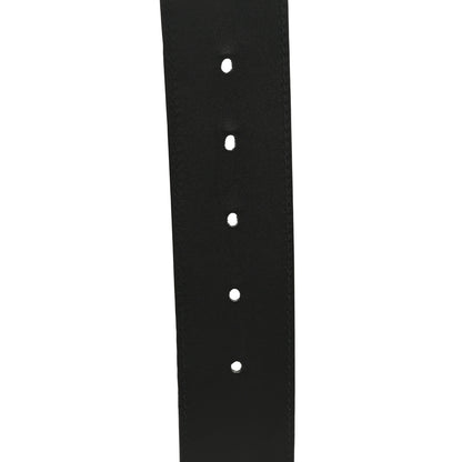 Gucci Moon Calfskin Pearl Double G 40mm Belt 90 36 Black Cream 9 of 12