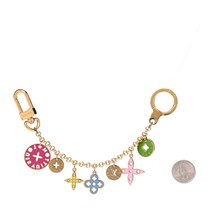 Louis Vuitton Enamel Looping Key Chain Bag Charm Multicolor 2 of 3