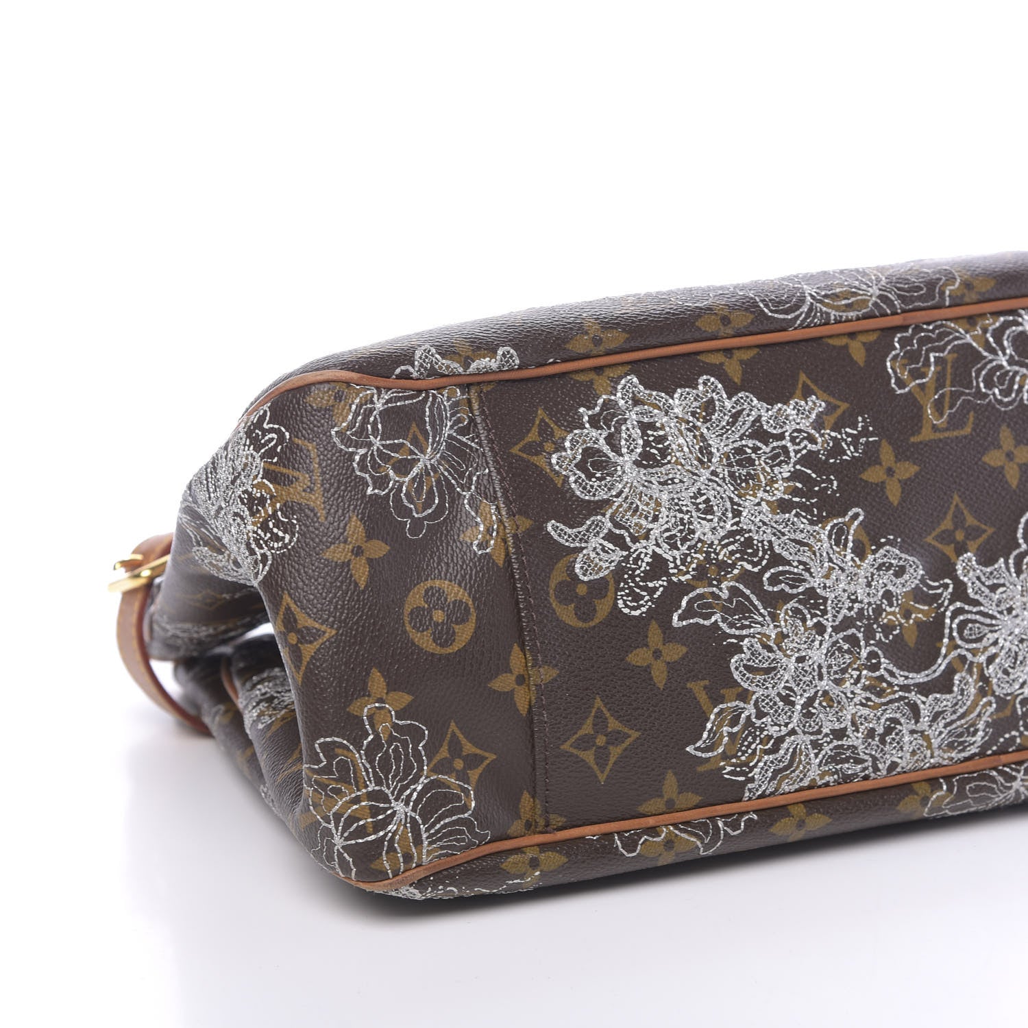 Louis Vuitton Monogram Dentelle Batignolles Horizontal Silver 9 of 10
