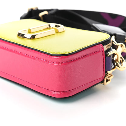 Marc Jacobs Saffiano Small Snapshot Camera Bag Green Multicolor 8 of 10