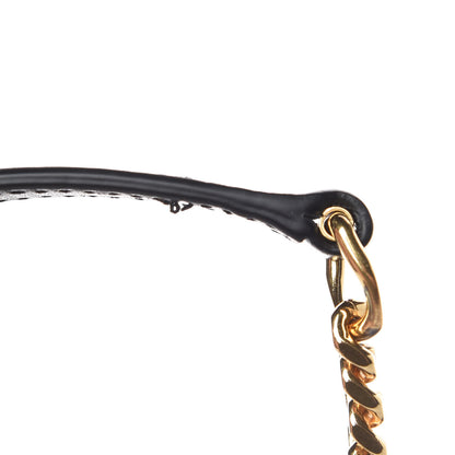 Saint Laurent Smooth Calfskin Classic Monogram Kate Tassel Chain Wallet Black 13 of 13
