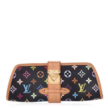 Louis Vuitton Monogram Multicolor Shirley Black 1 of 7