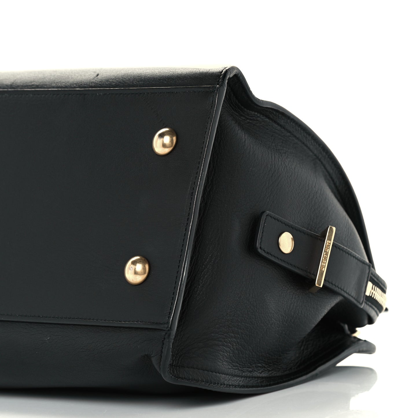 Calfskin Small Classic Y Cabas Black