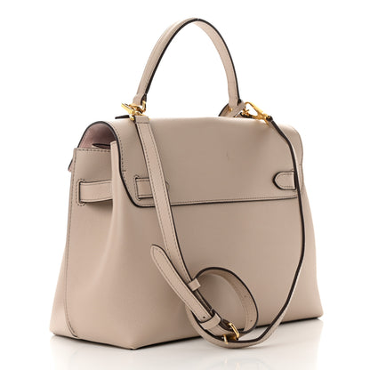 Louis Vuitton Soft Calfskin Lockme Ever MM Greige 3 of 11
