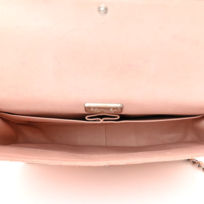 Chanel Snakeskin Maxi Double Flap Pink 5 of 18