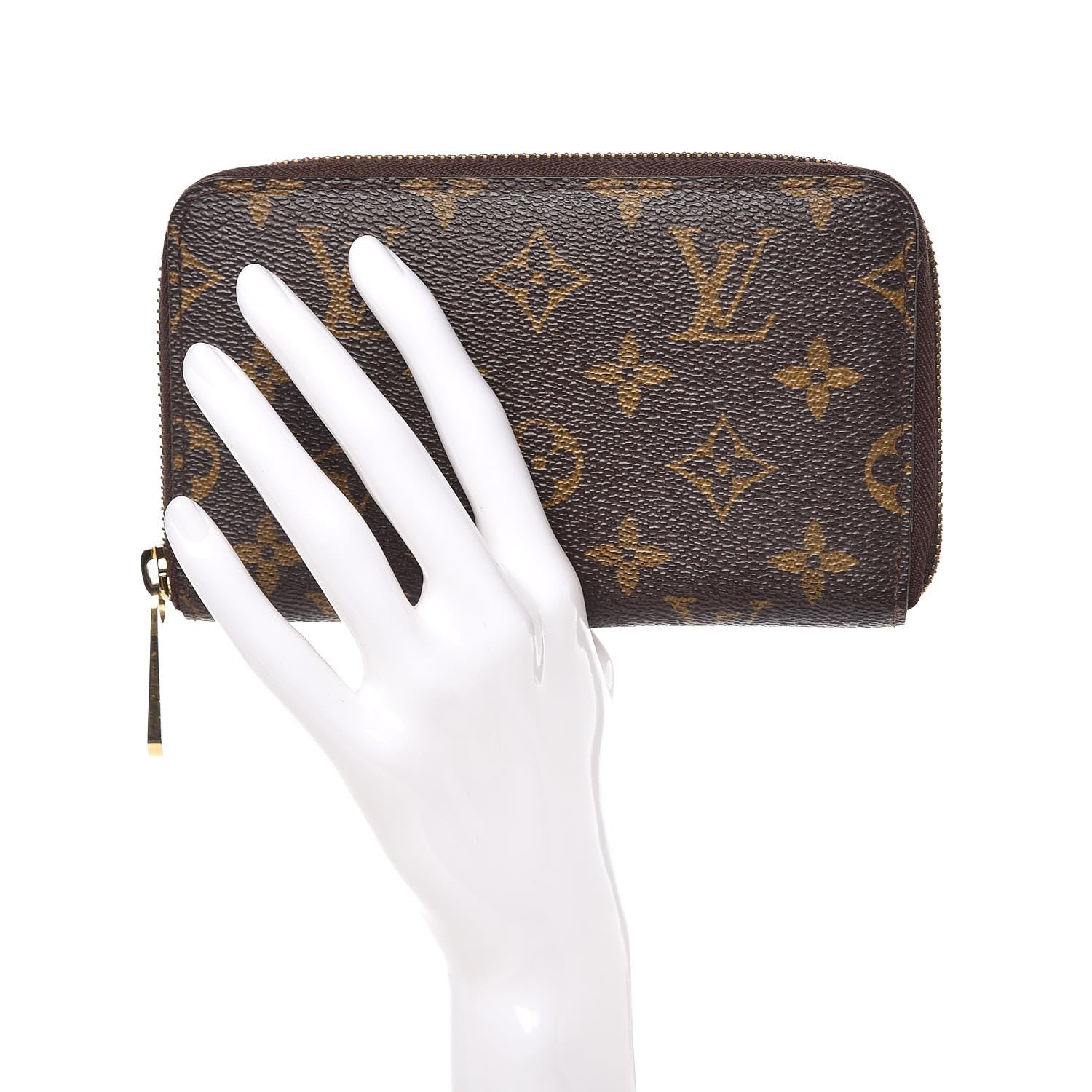 Louis Vuitton Monogram Zippy Compact Wallet 2 of 11