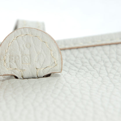 Hermes Taurillon Clemence Amazone Evelyne TPM Gris Perle Bleu Lin 6 of 8
