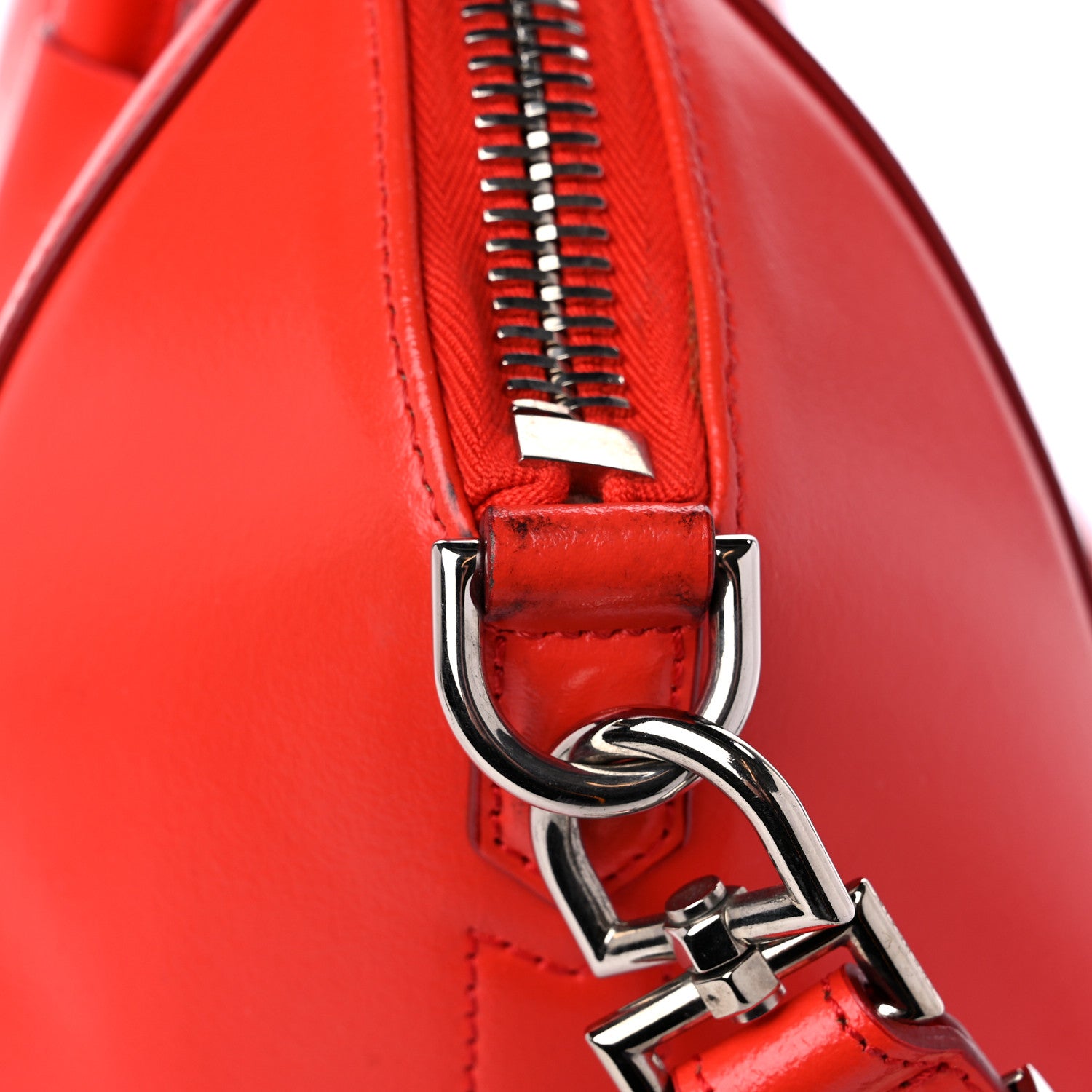 Givenchy Shiny Lord Calfskin Medium Antigona Orange 17 of 18