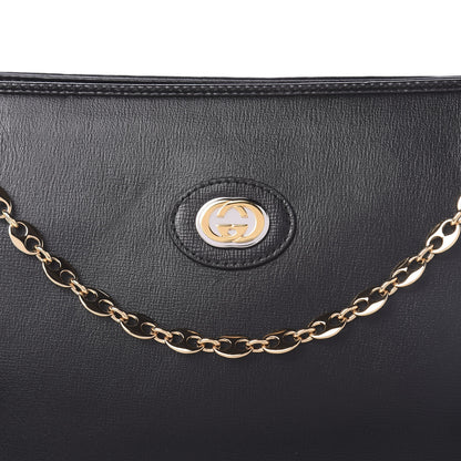 Gucci Azalea Calfskin Small Marina Open Top Chain Shoulder Bag Black 10 of 10