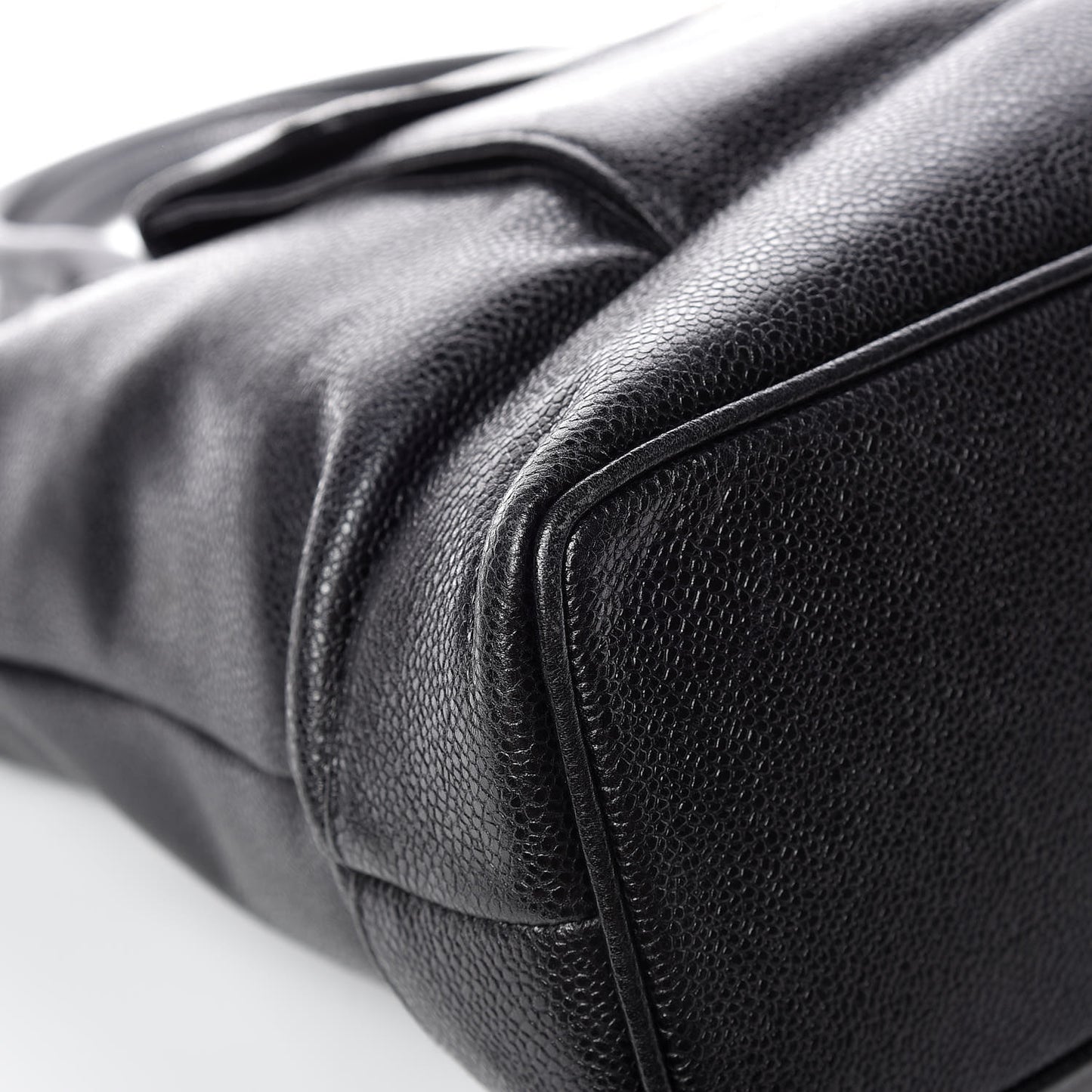 Caviar Shopper Tote Black