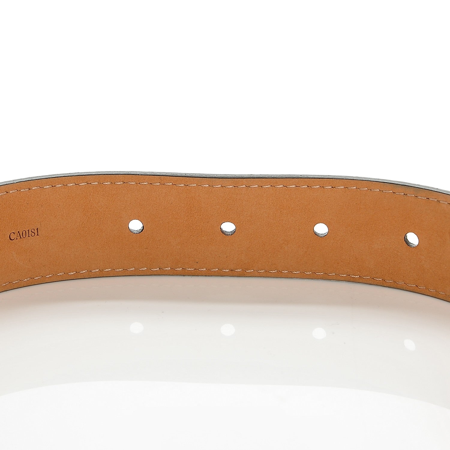 Louis Vuitton Monogram LV Frame Belt 80 32 4 of 6
