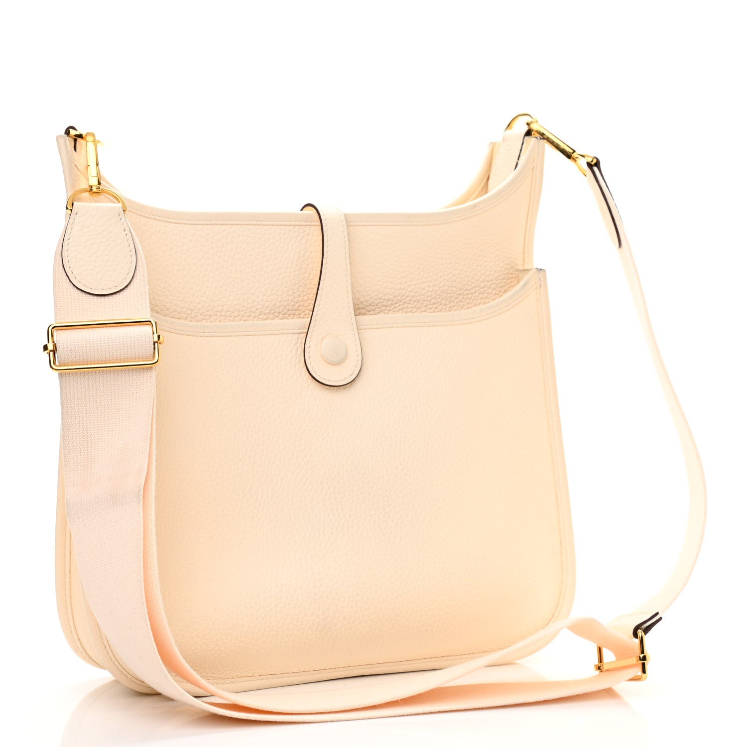 Hermes Taurillon Clemence Evelyne III PM Nata 3 of 11