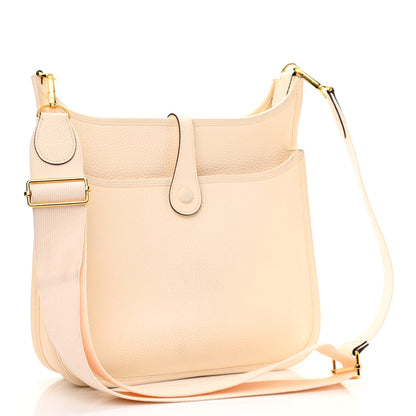 Hermes Taurillon Clemence Evelyne III PM Nata 3 of 11