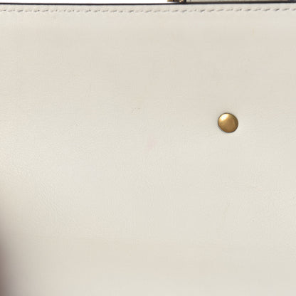 Gucci Calfskin Bamboo Web Medium Dionysus Top Handle Bag White Blue Hibiscus Red 11 of 12
