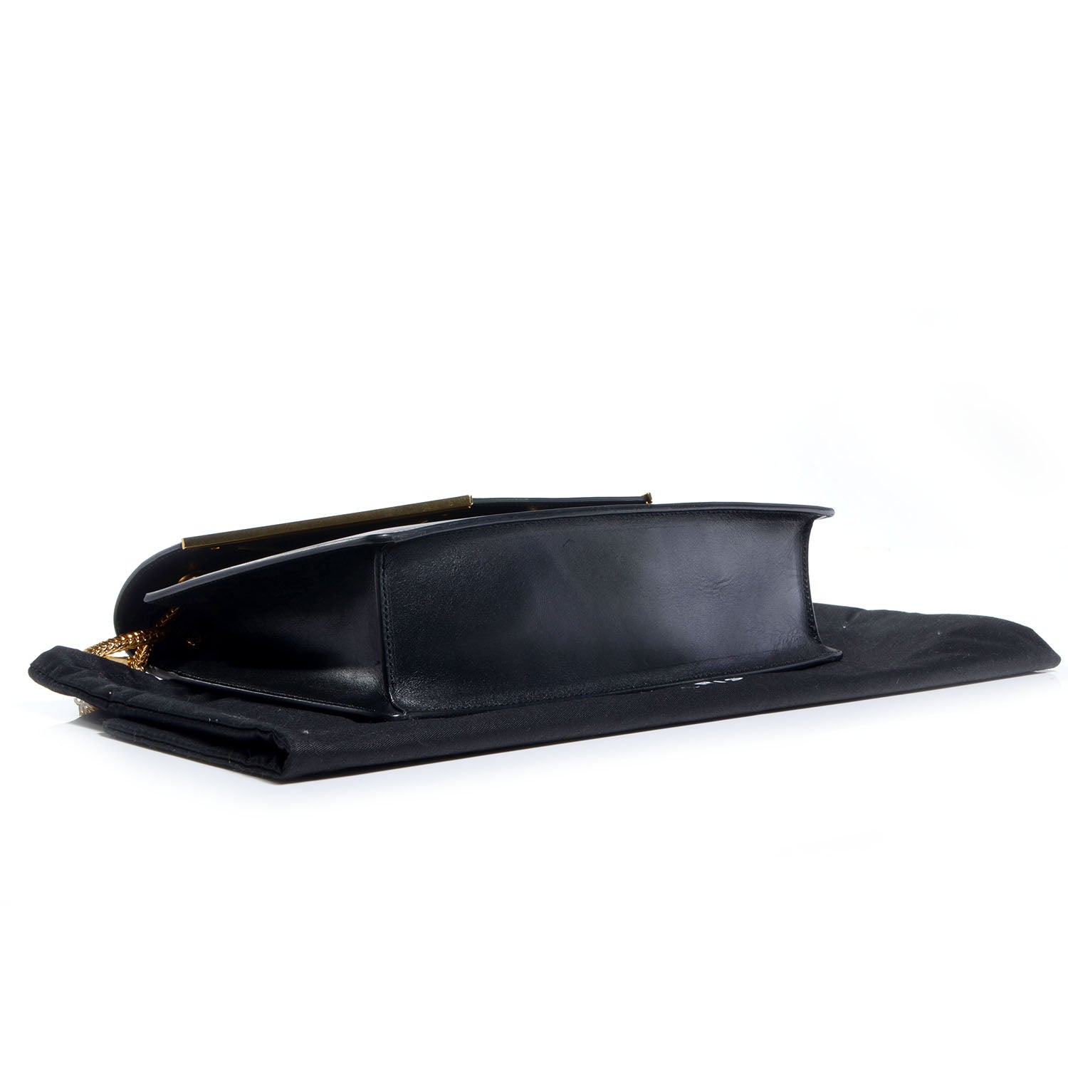 Saint Laurent Calfskin Plated Medium Betty Black 4 of 9